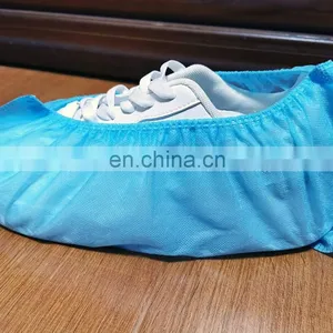 Disposable Machine Made Non Woven Fabric Non Slip Boot Covers Non Woven Shoe Covers thumbnail-2