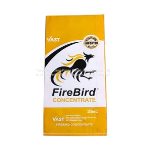 Moisture Proof Paper-plastic Compound Bag 10kg 20 kg for Charcoal Flour Particle thumbnail-4