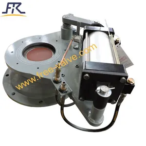 Pneumatic Tungsten Carbide Rotary Disc Gate Valve thumbnail-1
