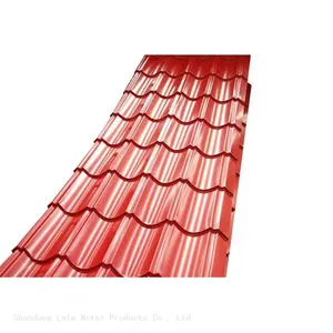 Color Corrugated Metal Steel Sheet Corrugated Steel Sheet Calamina Galvanized Toles Pour Toitures thumbnail-3