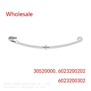30520000, 6023200202, 6023200302 For MERCEDES Front Leaf Spring Wholesale thumbnail-3