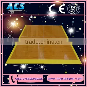 ACS Portable Wooden Dance Floor And Aluminium Edging Fast Install Dance Floor for Wedding Event thumbnail-1