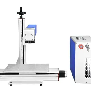 Desktop Cheap Price Durable Seamless Splicing 30 W Split Optical Fiber Marking Machine Jewelry Gold Stainless Steel thumbnail-2