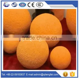 For Trailer Concrete Pump Free Sample Provided 3 Inch Rubber Sponge Cleaning Ball thumbnail-1