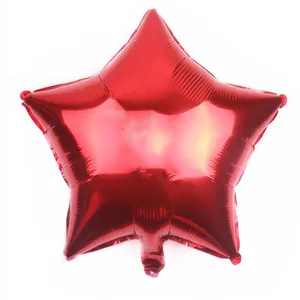 18inch Solid Color Helium Mylar Happy Fathers Day Foil Balloon Oem Ballon Factory Foil Star Balloons for Party Decoration thumbnail-5