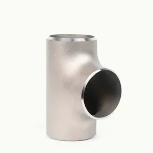 304/316L Stainless Steel Straight Seamless Irrigation Systems Plumbing Material Pipe Fitting 3 Way Staright Tee of Plumbing Connector Adapter thumbnail-3