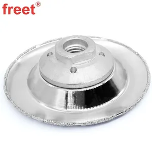 115mm* M14 Vacuum Brazed Diamond Grinding Wheels for Stone Concrete thumbnail-4