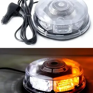 Vehicle-mounted 24LED Flashing Light Circular Magnetic Traffic Warning Light Safety Signal Light thumbnail-4