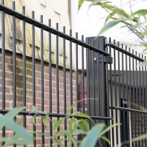 2D Double Wire Mesh Fence Heavy Duty Twin Wire Fence Panel Powder Coated Galvanized Fencing for Industrial and Commercial thumbnail-4