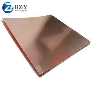 Copper Product 3mm Copper Sheet H62 C28000 Yellow Surface Brass Copper Plate Sheet thumbnail-1