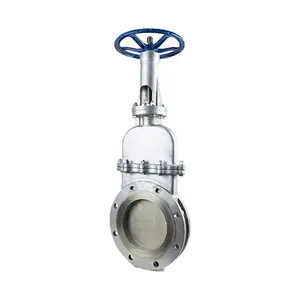 Manufacturer Direct Sales Manual Plug-in Valve Stainless Steel Manual Knife Gate Valve thumbnail-3