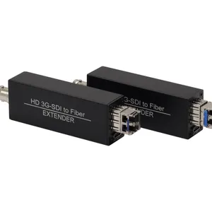 Ultra Compact 3G-SDI to Fiber Converter 1080P60Hz Mini HD-SDI Fiber Extender Uncompressed 1080P Comply With SMPTE 424M/292M thumbnail-1