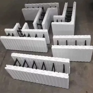 Modern ICF Building System With EPS Foma Insulated Concrete Forms Insulated Concrete Forms ICF EPS Block Formwork thumbnail-1