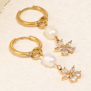 Custom Stainless Steel Earrings OEM Factory Low MOQ Nickel Free Jewelry Wholesale thumbnail-3