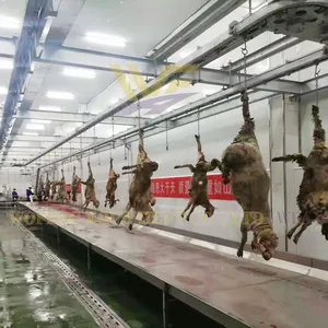 CE Certification Complete Sheep Slaughterhouse Machine Goat Abattoir Equipment Lamb Butcher Machine Mutton Processing Line Plant thumbnail-4