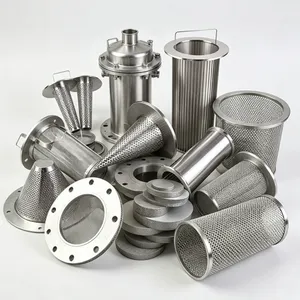 316L Stainless Steel High Pressure Filter Cartridge 3000 PSI 40