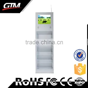21.5" Indoor Looping Video Lcd Advertising Display 100% Warranty Wholesale Price Lcd Stand Kiosk thumbnail-1