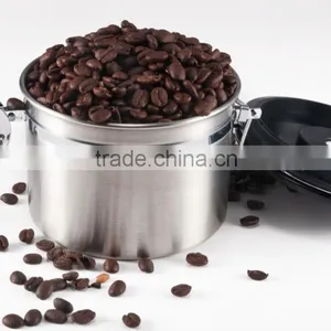 Stainless Steel Coffee Canister With Air Hole 1200ML thumbnail-2