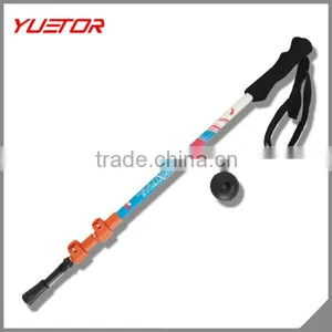 Yuetor Popular Extenal Quick Lock Trekking Pole Hiking Stick Supplier's Choice thumbnail-1