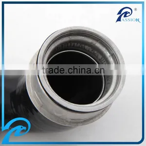 Custom Auto Spare Parts Black Silicone Rubber Flexible Pipe Couplings thumbnail-2