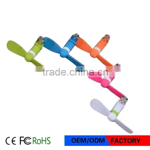 Travel Mini USB Portable Summer Micro USB Cooling Fan For Xiaomi Android thumbnail-2