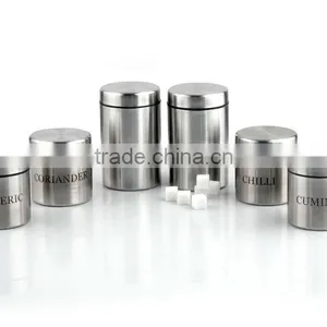 STAINLESS STEEL KITCHEN STORAGE SET thumbnail-1