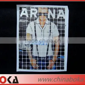 Fashion Man Image Rubber Heat Transfer Motif thumbnail-1