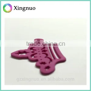 Embossed Garment Rubber Patch Logo thumbnail-1