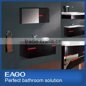 800mm Ceramic Basin Bathroom Cabinet (PC128-1FB-4) thumbnail-1