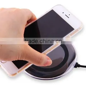 2015 Slim Design USA TI Solution S6 Samsung Wireless Charging Pad for All Qi Mobile Phone thumbnail-2