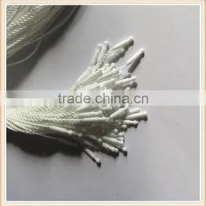 High Quality White Polyester Thread String Tag Plastic thumbnail-2