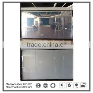 Kewei Kinds of Smart Glass 6+6 Tempered High Clear Smart Glass thumbnail-3