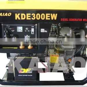 KDE300EW 50-300 Open Type Diesel Generating Set With Welding Function thumbnail-1