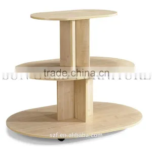 Wooden Display Stand For Supermarket and Shopping Mall Display Table(SZ-WDR003) thumbnail-1