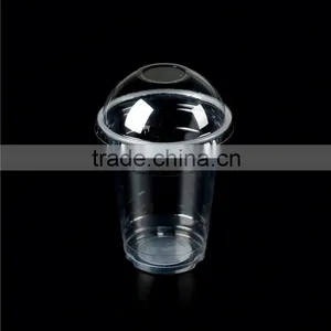 Plastic Cup With Lids and Straws/ps Drinking Cup/plastic Disposable Cups Glass thumbnail-1