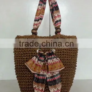 Paper Rope Crochet Bag thumbnail-1