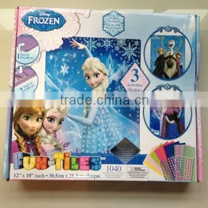 Kids Frozen Mosaic by Number Kits thumbnail-1