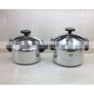 2016 Hot Sale Aluminium Pressure Cooker With Polishing Finish Outer and Sanding Finish Inner 3L-15L thumbnail-4