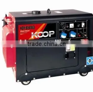 Sound Proof Diesel Generator-KDF6500Q-KOOP POWER thumbnail-2
