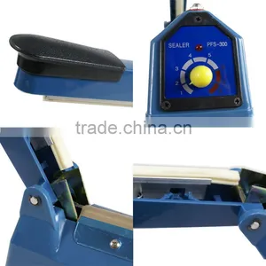 12" 300mm Manual Impulse Heat Sealer Poly Bag Machine Shrink Wrap Free Element thumbnail-6