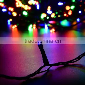 Fullbell Decorative LED Solar Power String Twinkle Light 22.97ft 50 LED Light Sting 8 Flash Modes for Garden Patio Colorful thumbnail-4