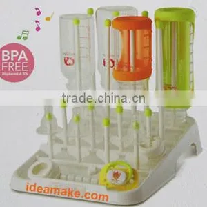 Baby Milk Bottle Drying Rack and Glassware Drying Shelf thumbnail-1