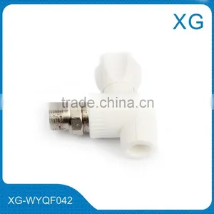 Leak Proof Brass Handle Brass Ball Angle Radiator Valve/cheap Price Ppr Thermostatic Radiator Control Valve thumbnail-1