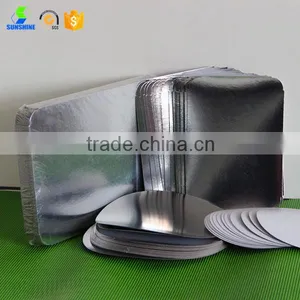 High Quality Aluminum Foil Container Paper Lid thumbnail-1