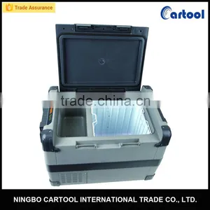 Mini Portable Refrigerator Cooler Warmer for Car Home 110V/220v 12V 28L thumbnail-1