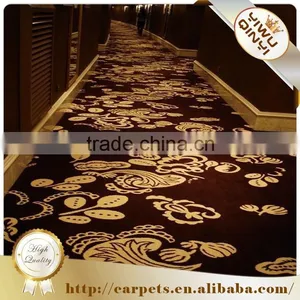 Customed High Quality Environment-Friendly Hotel Carpet / Ancient Painting Carpet thumbnail-1