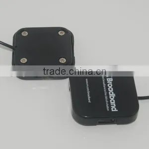 USB 2.0 High Speed 3 Port Flat Usb Hub With Webkey/weblink Button thumbnail-2