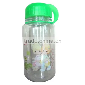Wide Mouth Durable Plastic Water Bottle BPA Free 20 oz thumbnail-1