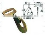 Yellow Galvanized Twisted Snap Hook RM17-H0601 thumbnail-1