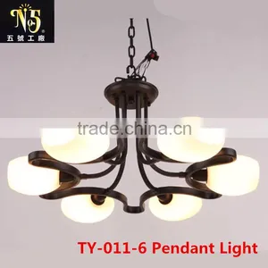 Wholesale New Design Iron Pendant Light For Hotel And Home Decoration Made In China With Facory thumbnail-2